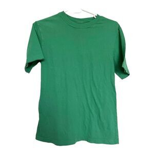 Cherokee T Shirt Ultimate‎ Tee Boys Size Large Solid Green Cotton Basics Spring